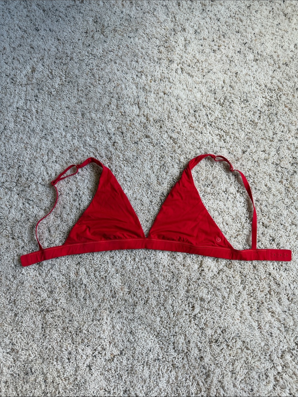 Lululemon Red Triangle Bralette